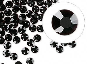 Black swarovski discount rhinestones